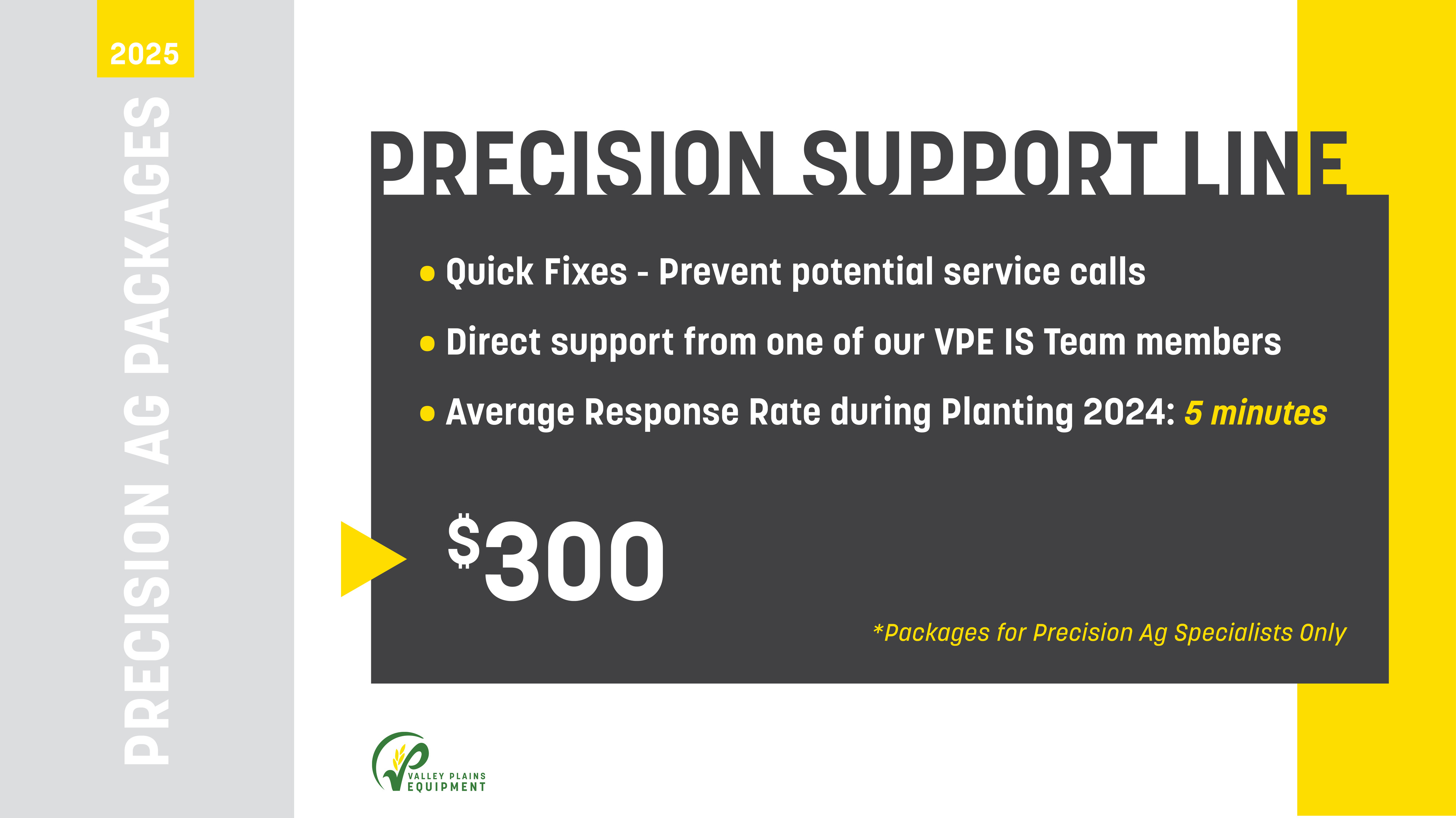Precision Support Line Details